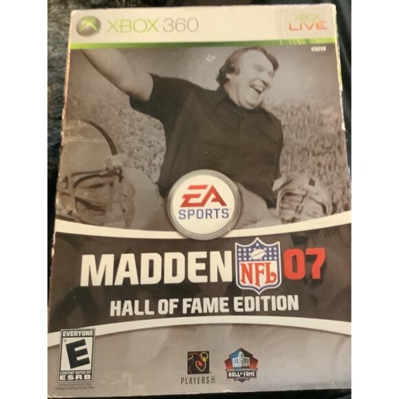Madden NFL 07 Hall Of Fame Edition Xbox 360 Complete In Case With Bonus Disc - Picture 2 of 7